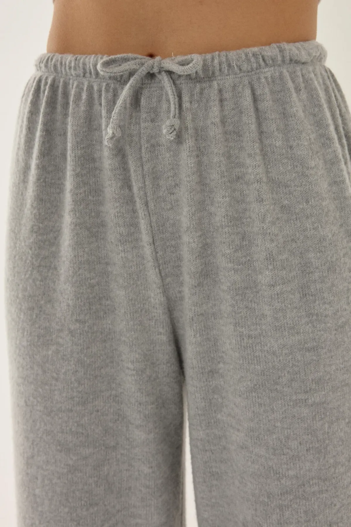 Elastic Waist Long Jersey Pants 5