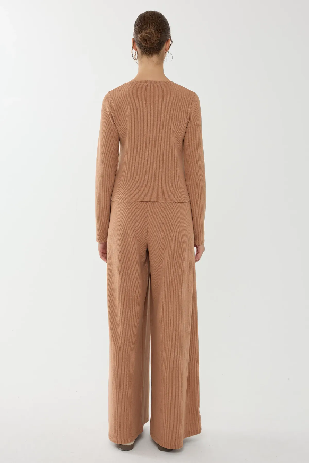 Button-Front Knit Cardigan 5