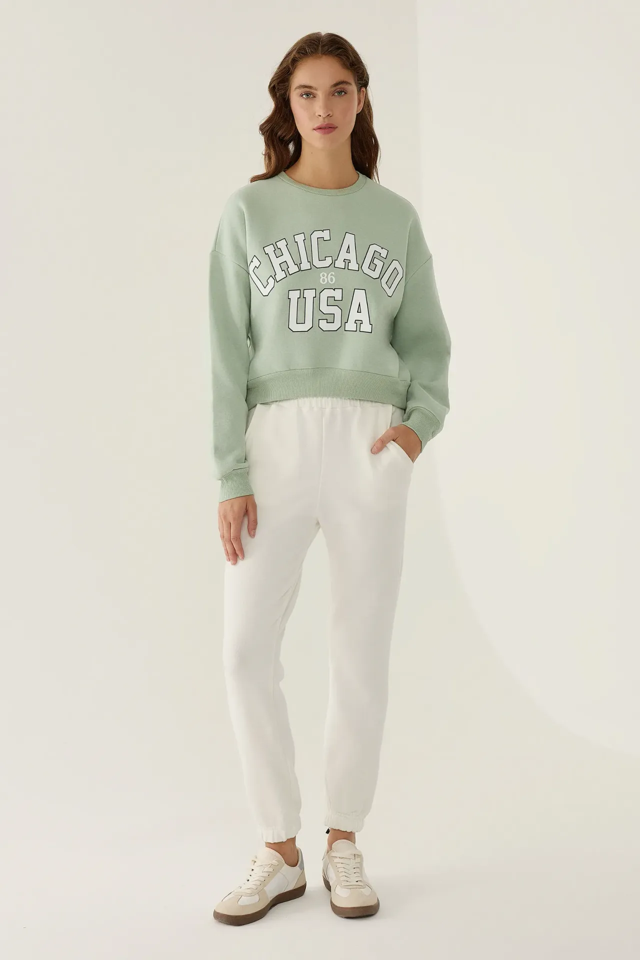 Relaxed Fit Printed Sweatshirt