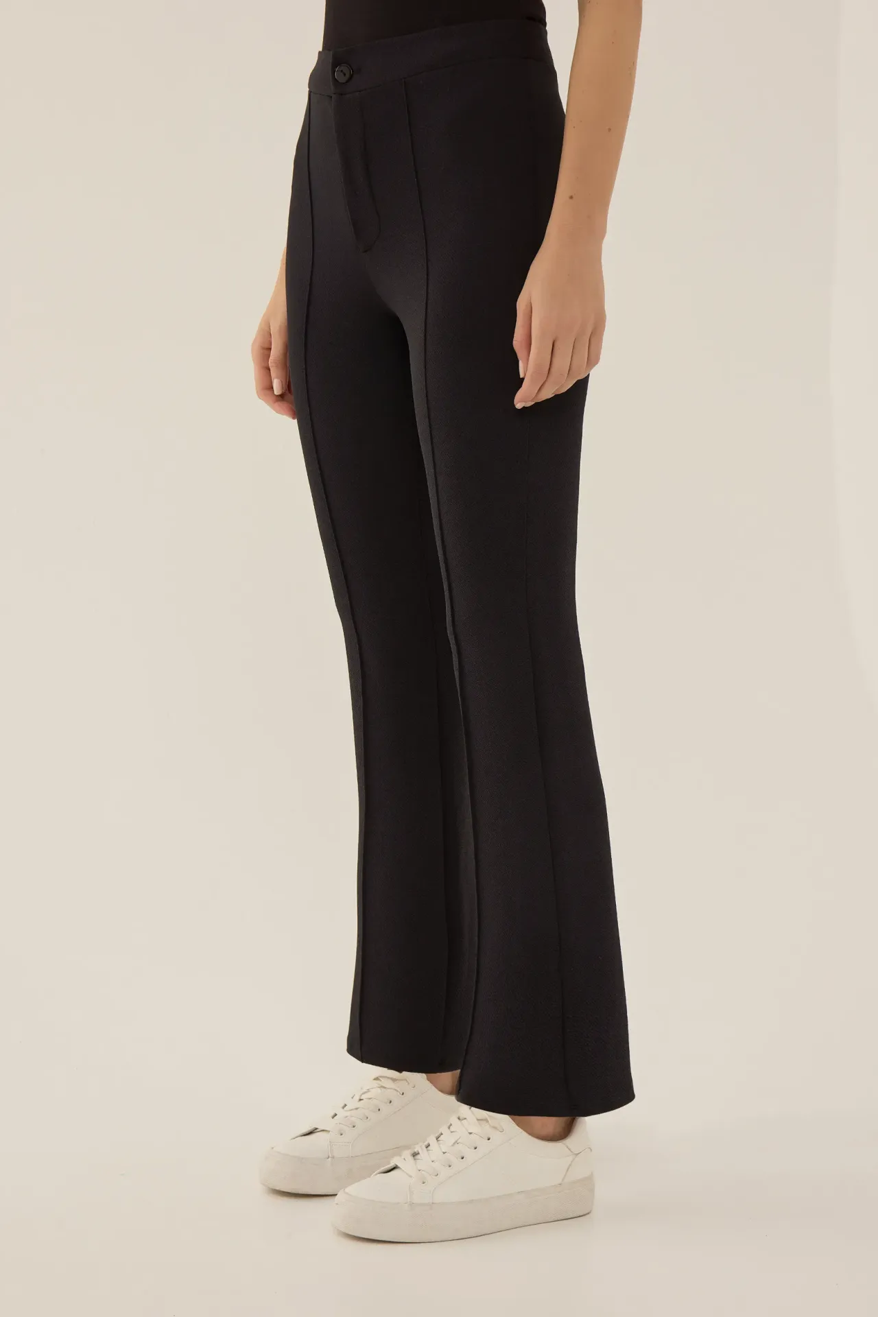 High Waist Flare Palazzo Pants