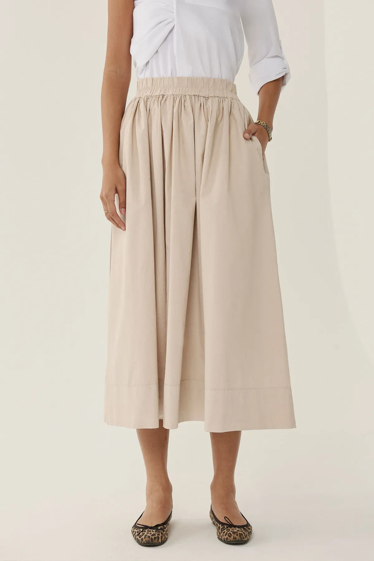 Flounced Maxi Skirt 3