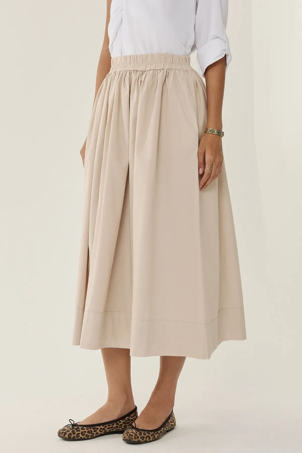 Flounced Maxi Skirt 4