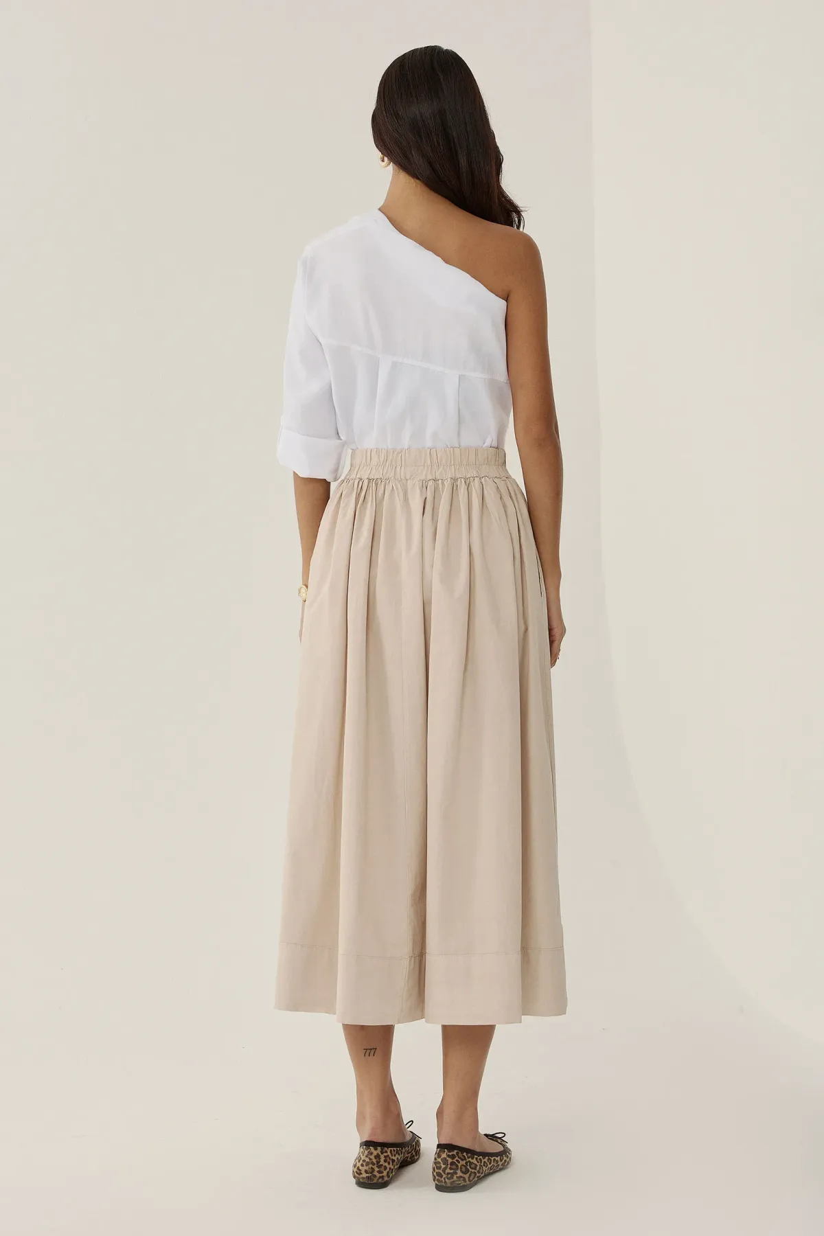 Flounced Maxi Skirt 5