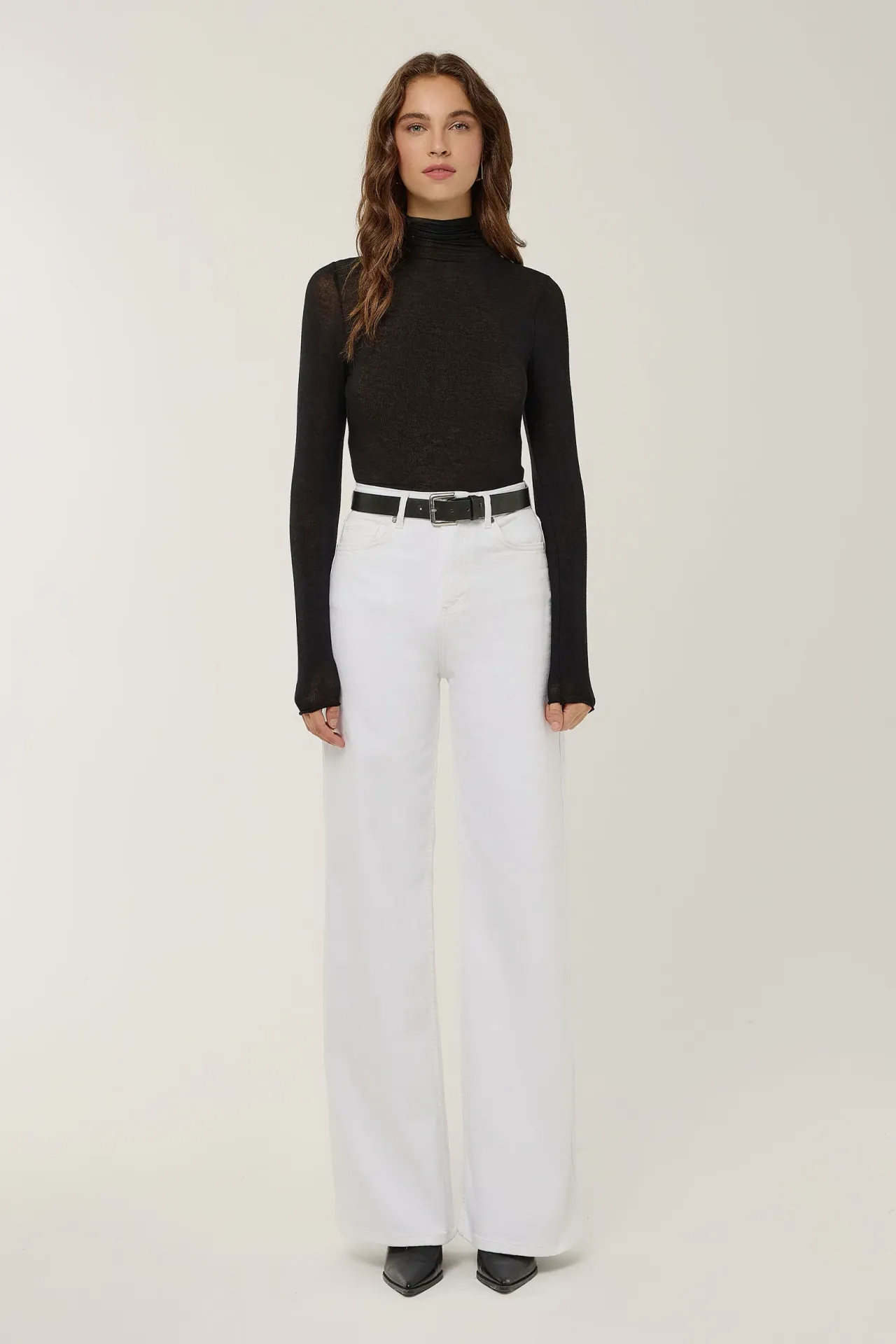 High Waist Wide Leg Jeans