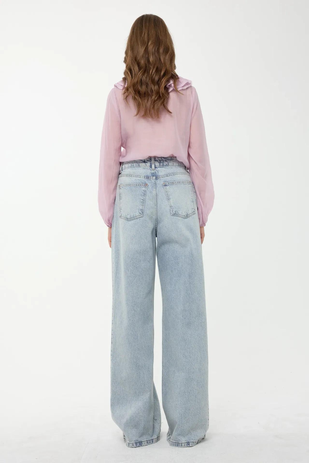 Super High Waist Wide Leg Jeans