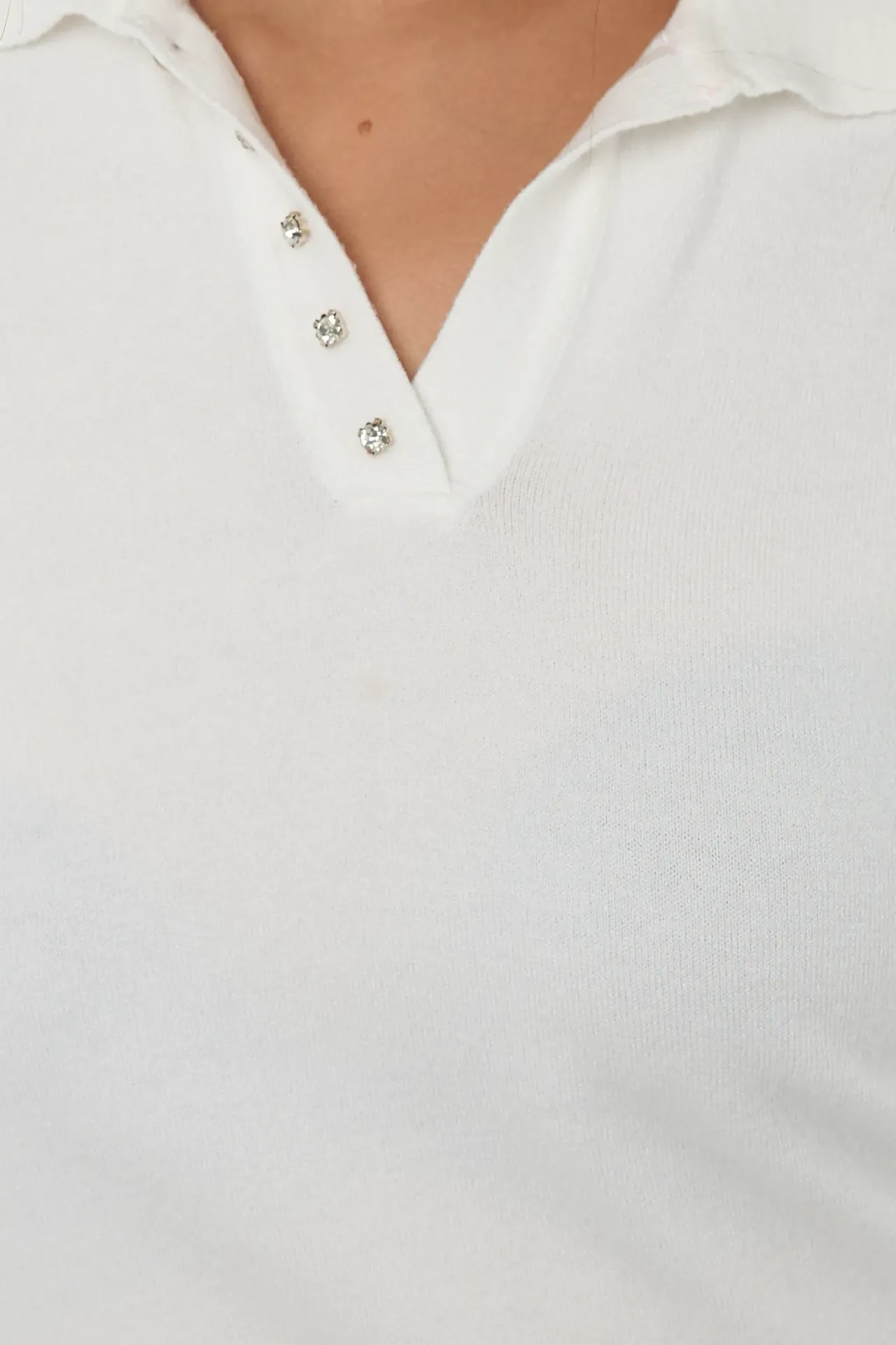 Polo Collar Regular Fit Sweater