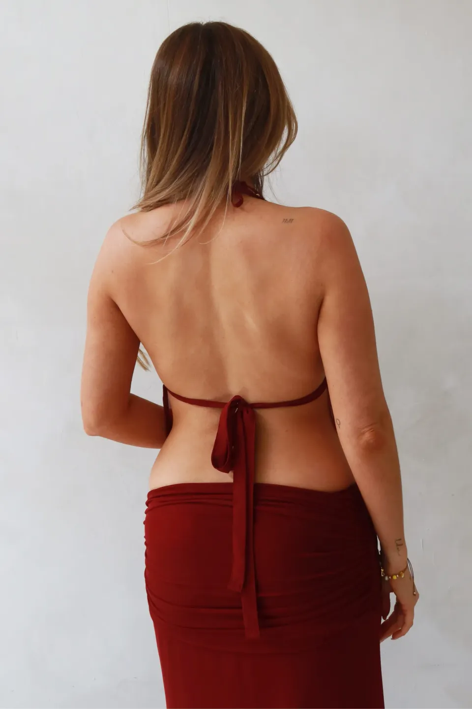 Gabrielle Deep V-Neck Blouse