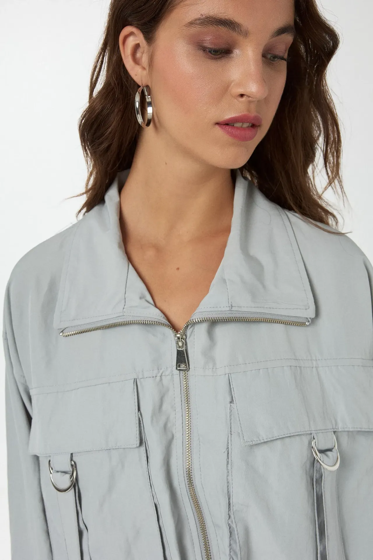 Relaxed Fit Pocket Detailed Jacket