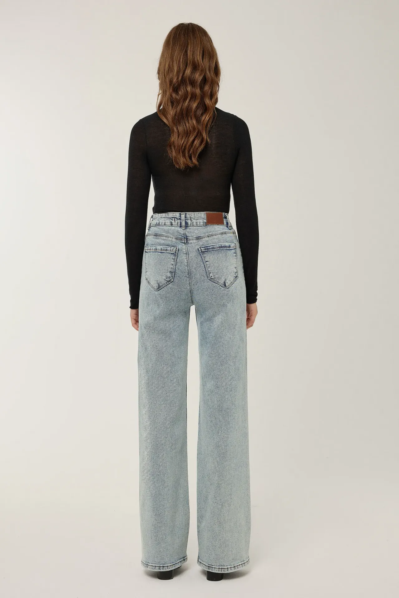 High Waist Wide Leg Jeans