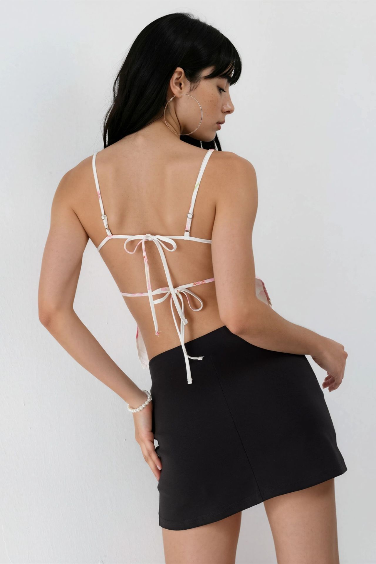 BUSEM High Waist Mini Skort with Slit 3