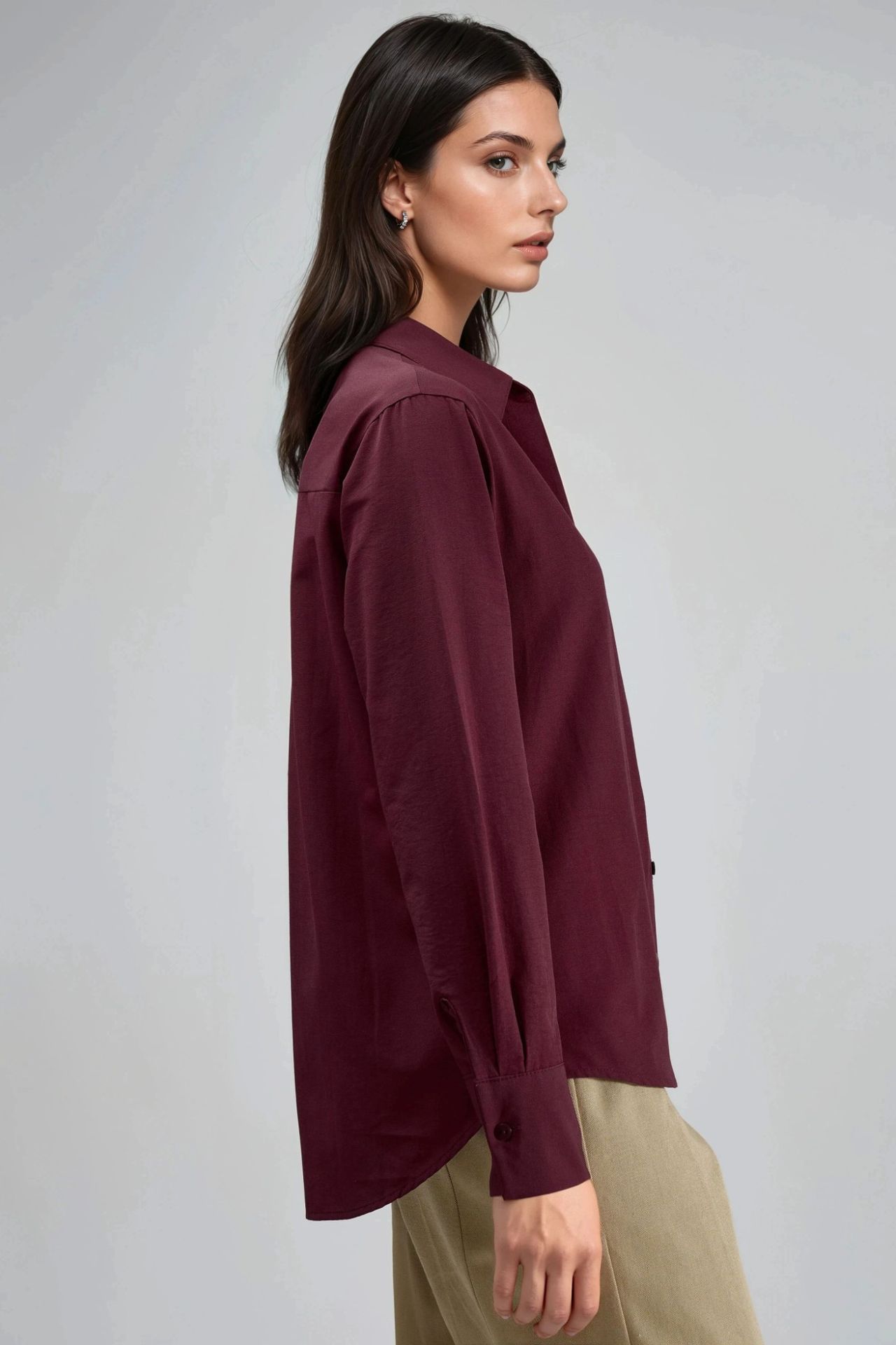 BUSEM Button-Up Relaxed Fit Shirt 3
