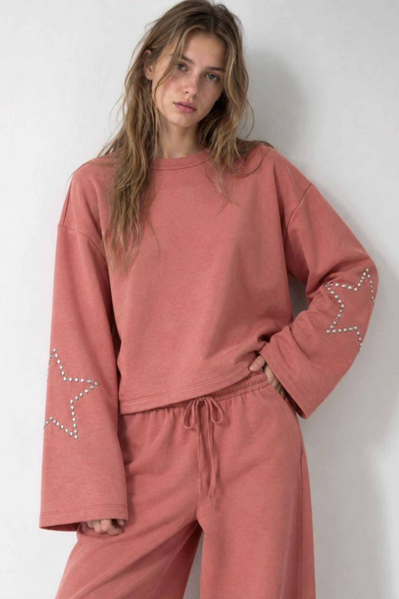 Star Print Long Sleeve T-Shirt 1