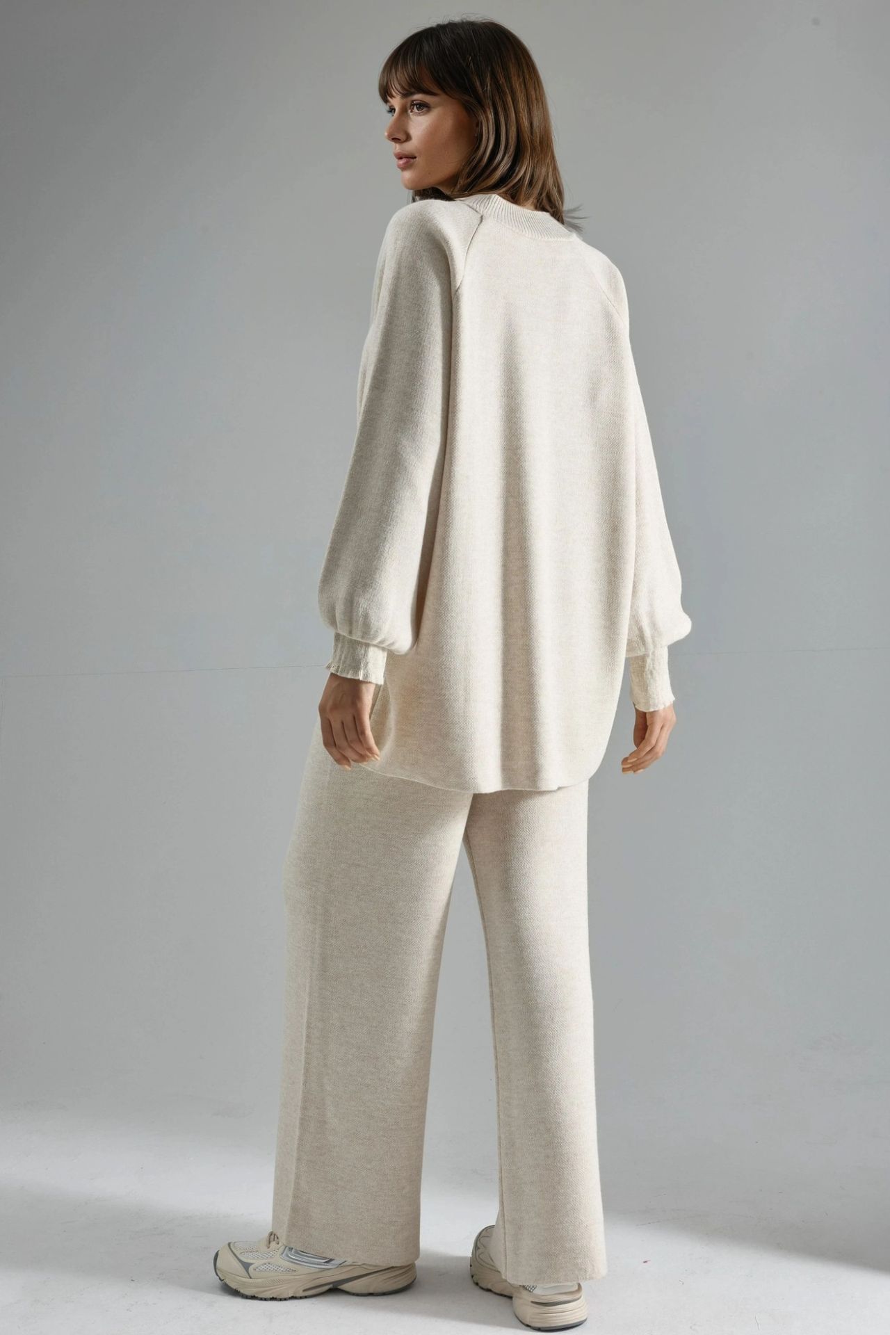 MY FASHION Loose Fit Sweater & Pants Knit Co-ord Set 3