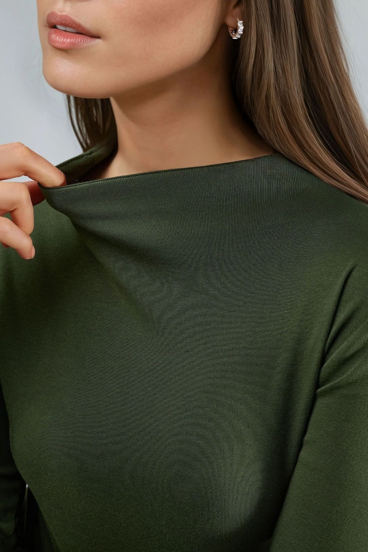 BUSEM Slim Fit Half Turtleneck Blouse 6