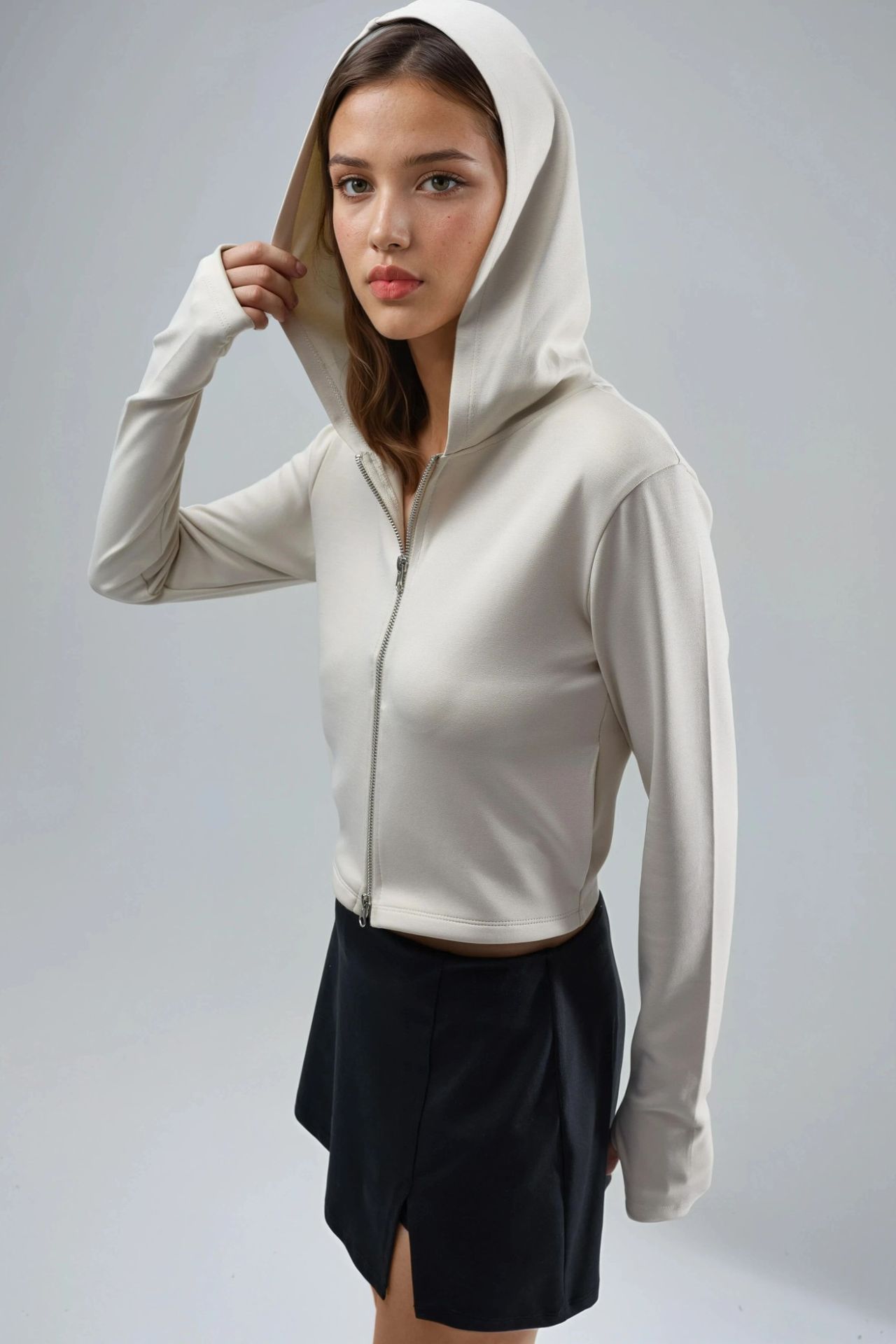 BUSEM Hooded Zip-Up Regular Fit Jacket 2