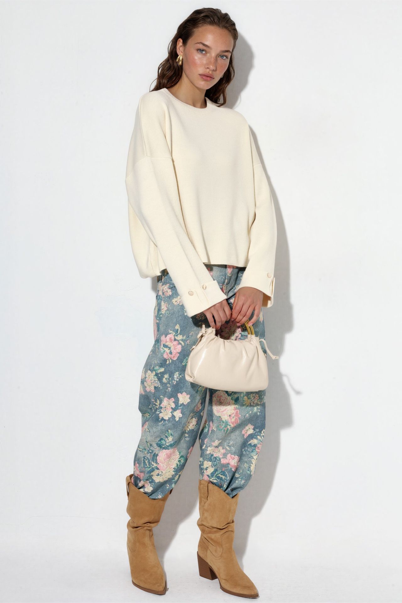Button Detailed Knit Sweater 2