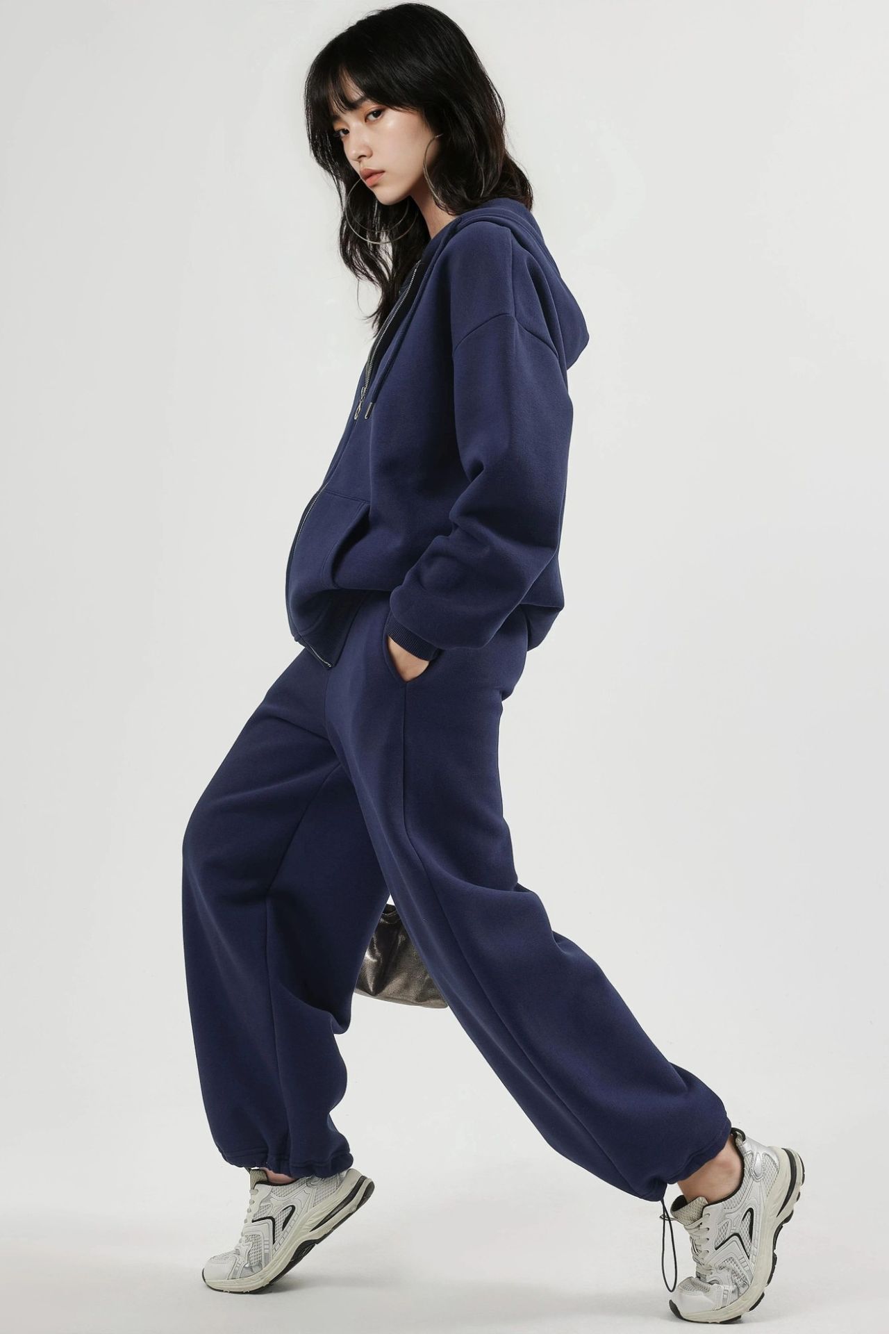 BUSEM Women's Long Fleece Sweatpants 6