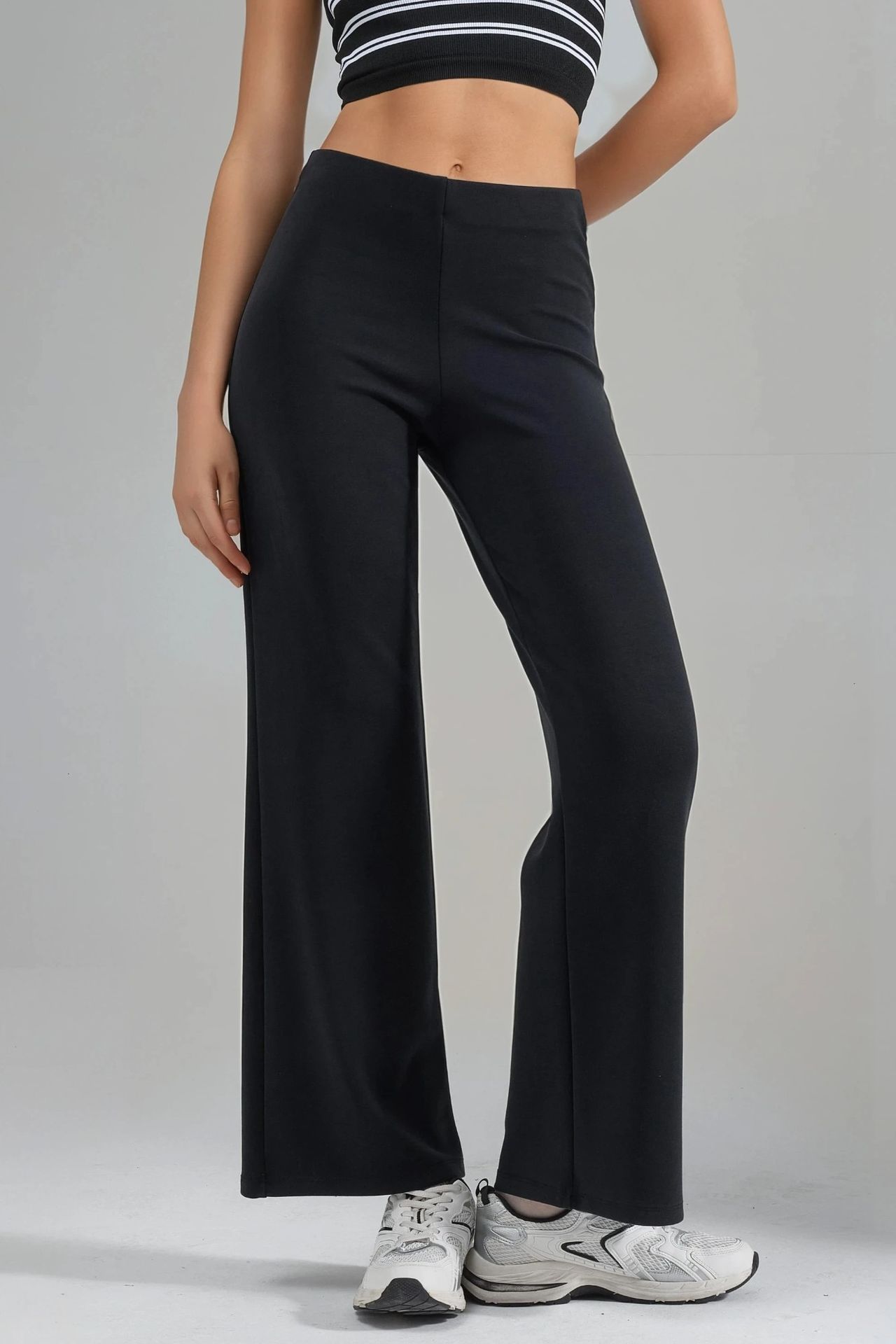 BUSEM High Waist Straight Leg Pants 1