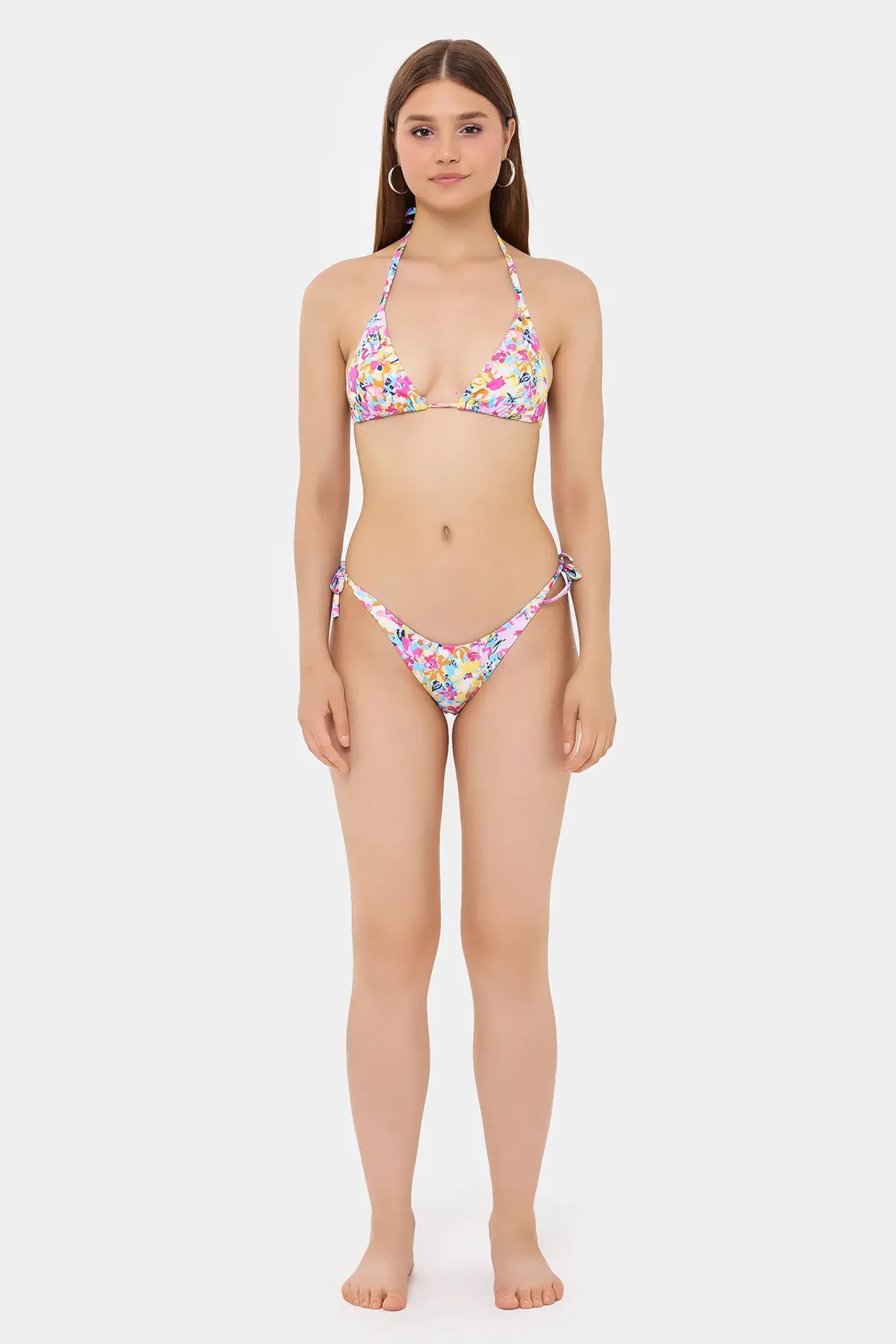 Triangle Tie Side Bikini set