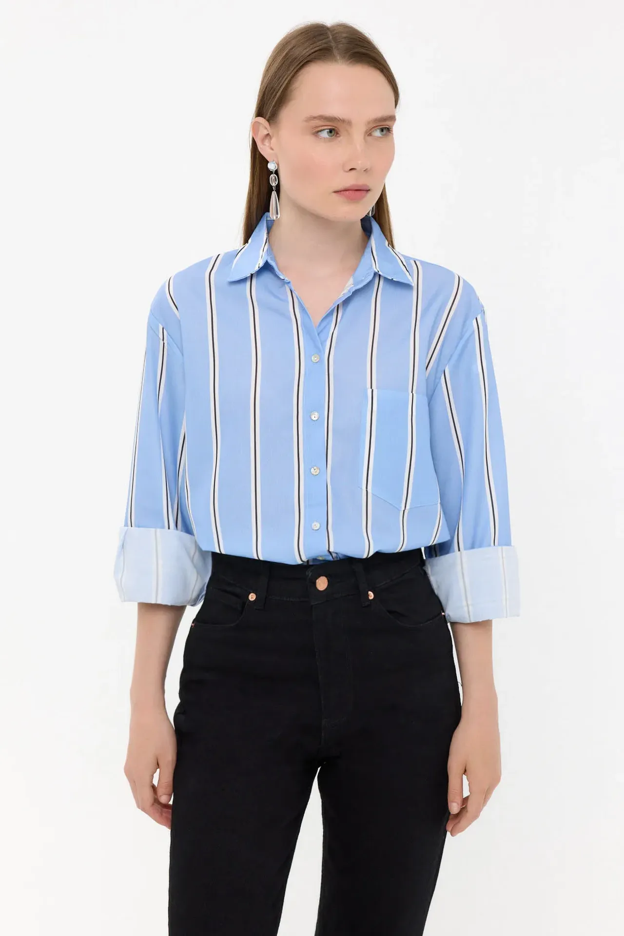 Striped Long Sleeve Shirt
