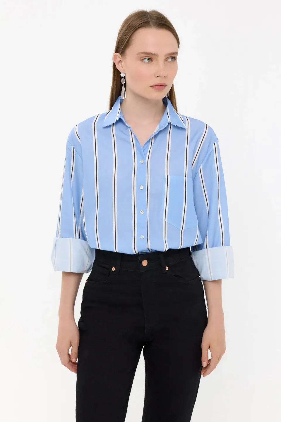 Striped Long Sleeve Shirt