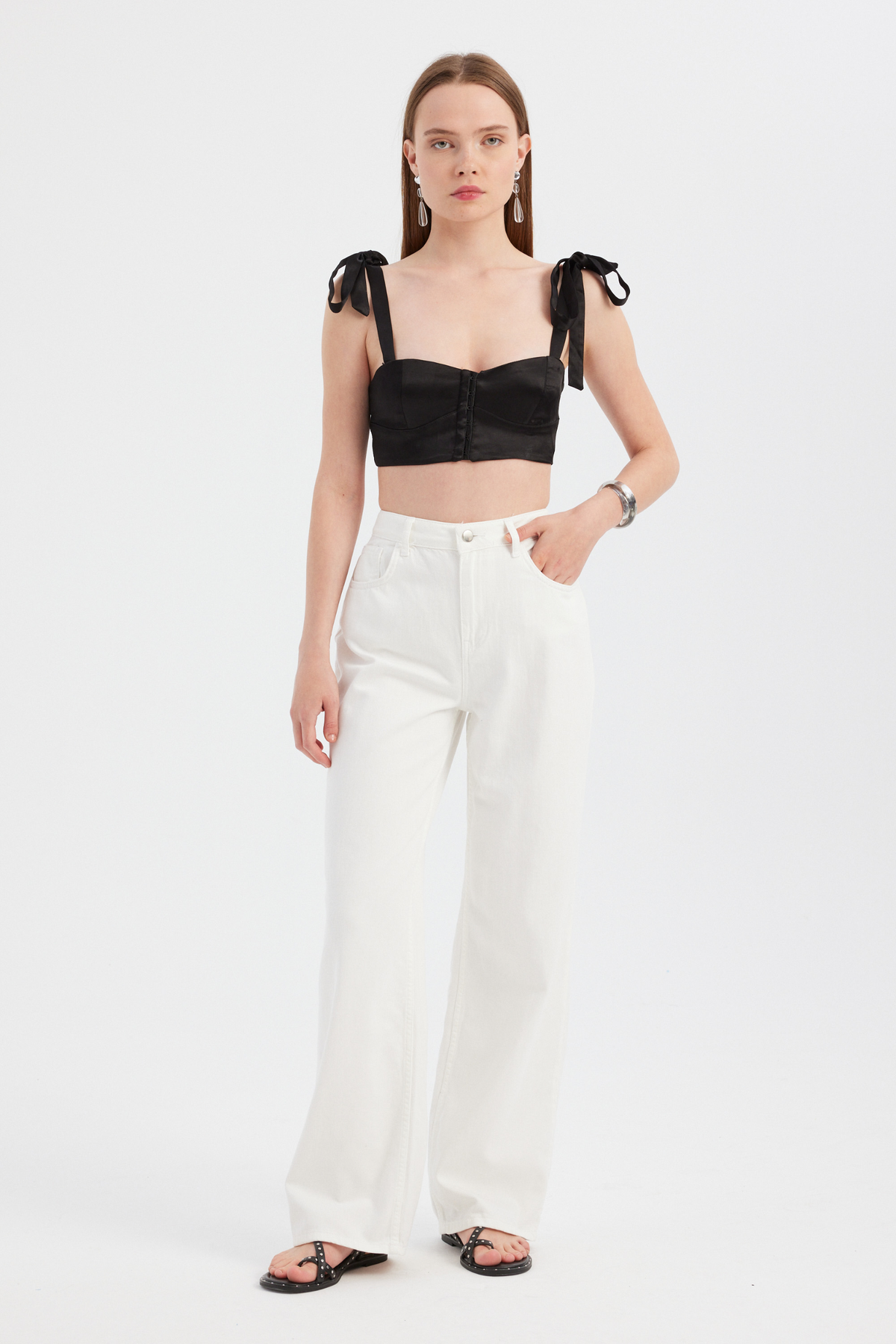 High Waist Wide Leg Jeans 1