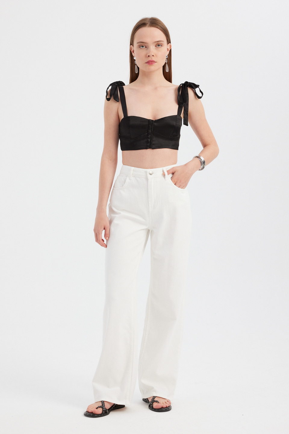 High Waist Wide Leg Jeans