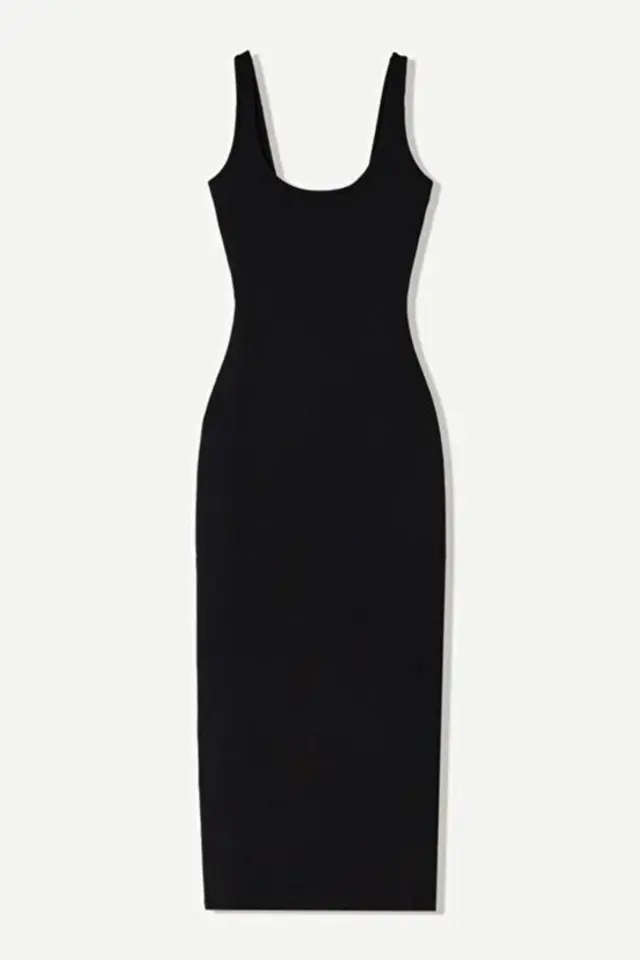Bodycon Basic Midi Dress