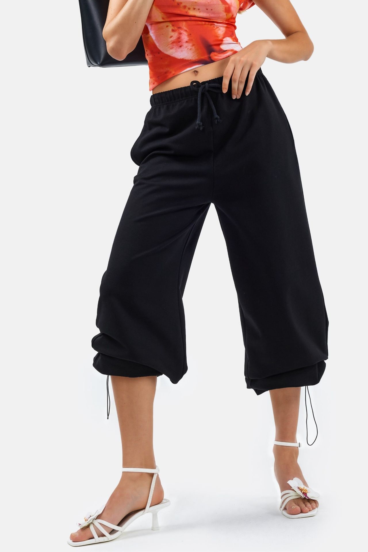 BUSEM Women's Cotton-Blend Straight-Leg Sweatpants 2