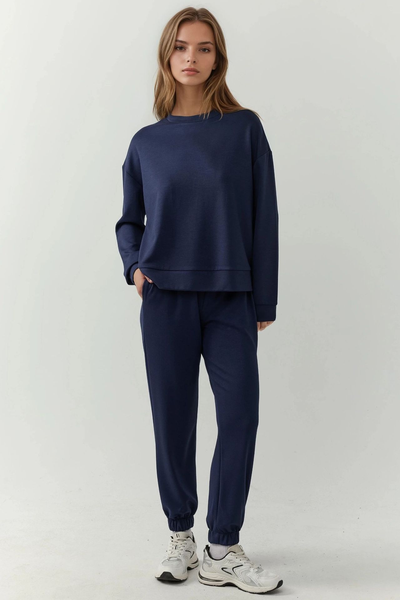 Elastic Waist Modal Touch Jogger Pants 4