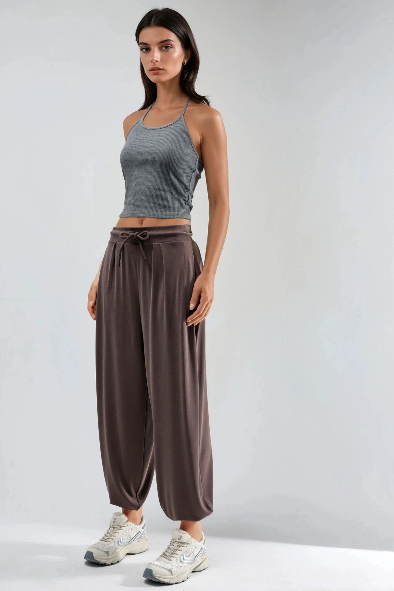 Mid Waist Jogger Pants Busem Collection 4