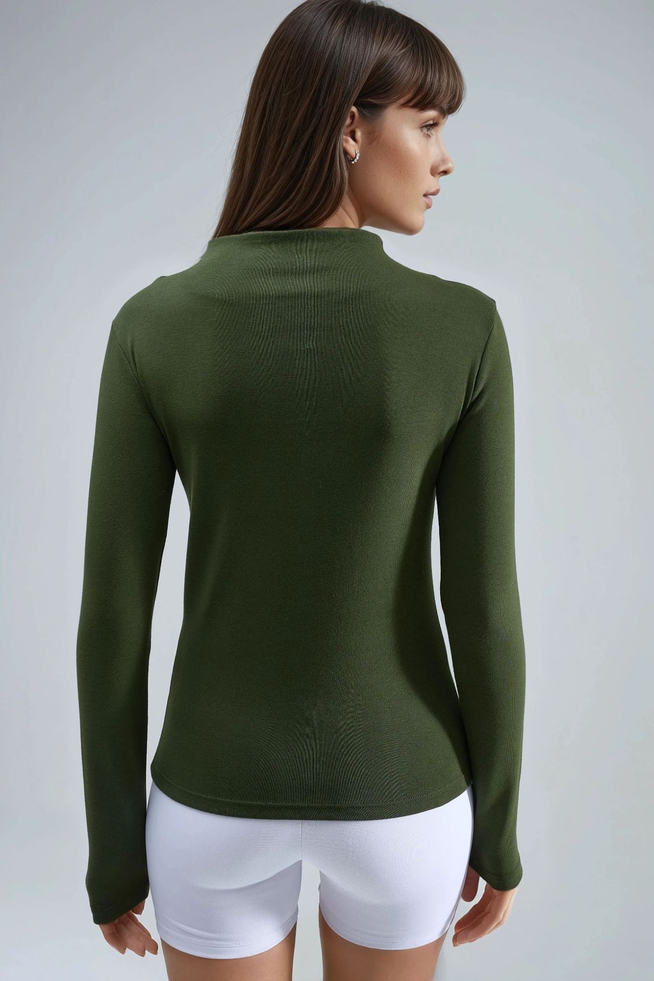 BUSEM Slim Fit Half Turtleneck Blouse 3