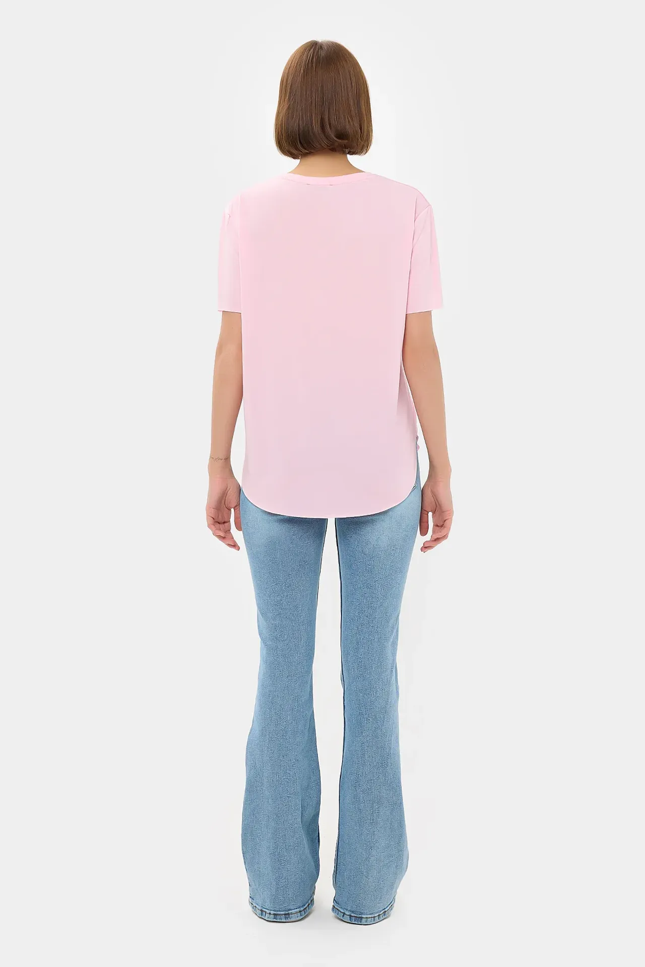 Basic Round Neck Short Sleeve T-Shirt