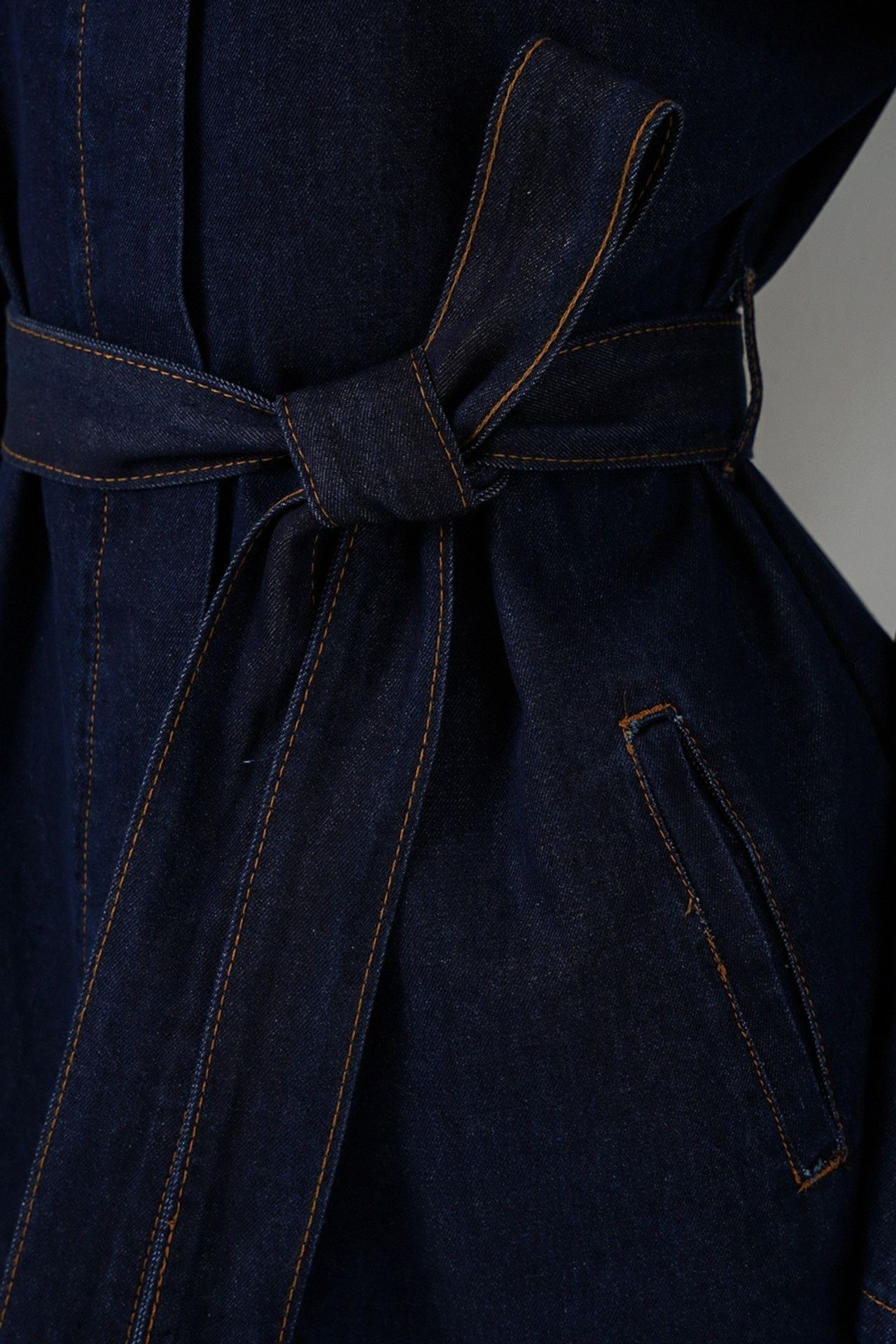 BDART Denim Set with Pocket Detailed Jacket and Straight Leg Pants