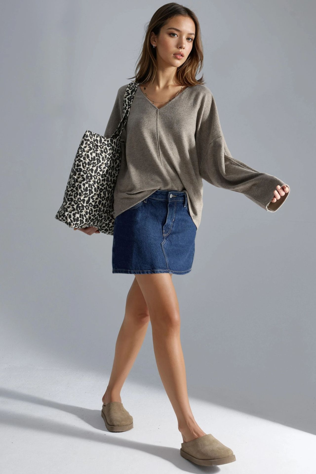 BUSEM V-Neck Long Sleeve Blouse 6