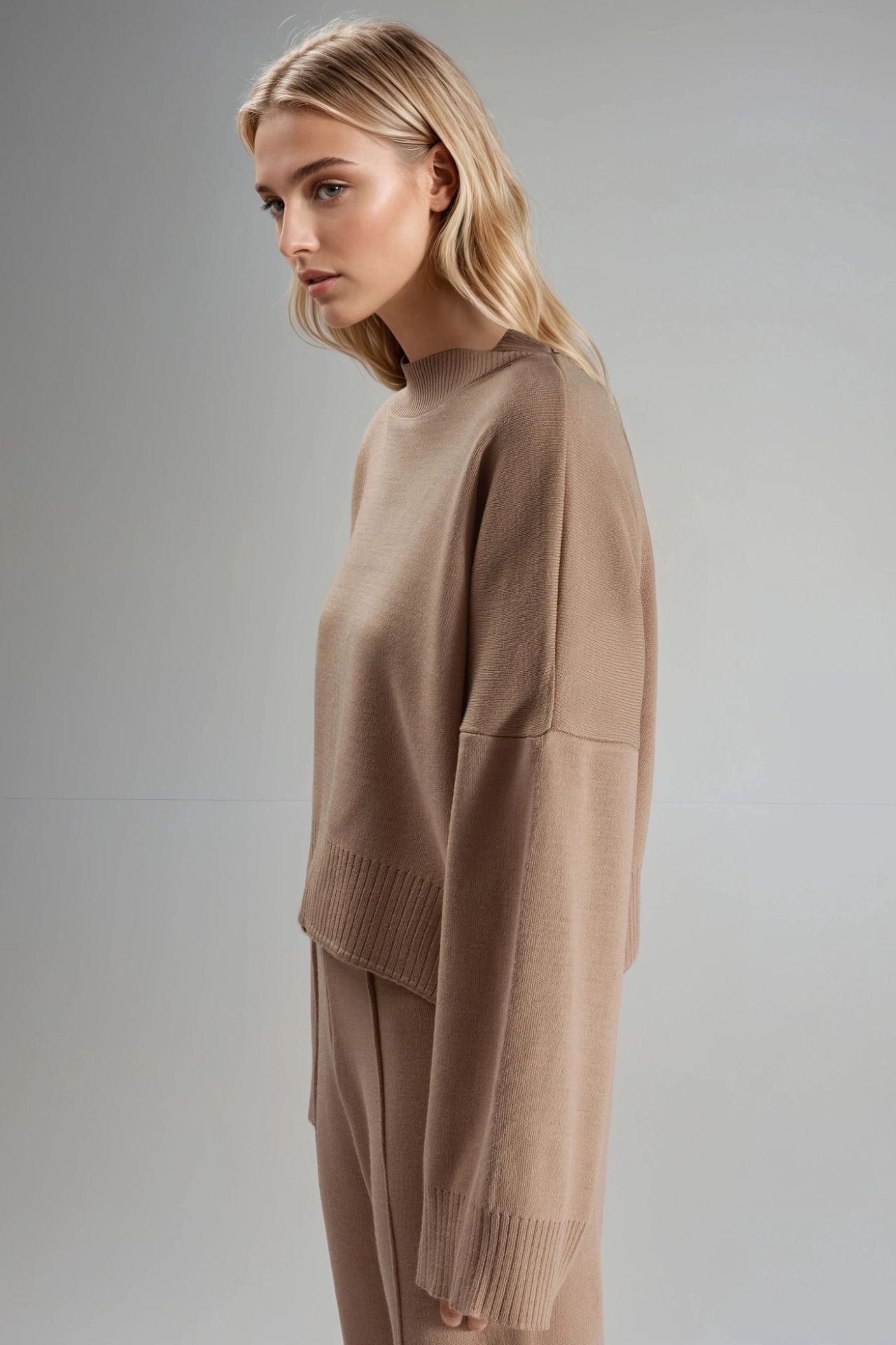 MY FASHION Loose Fit Knit Sweater 4