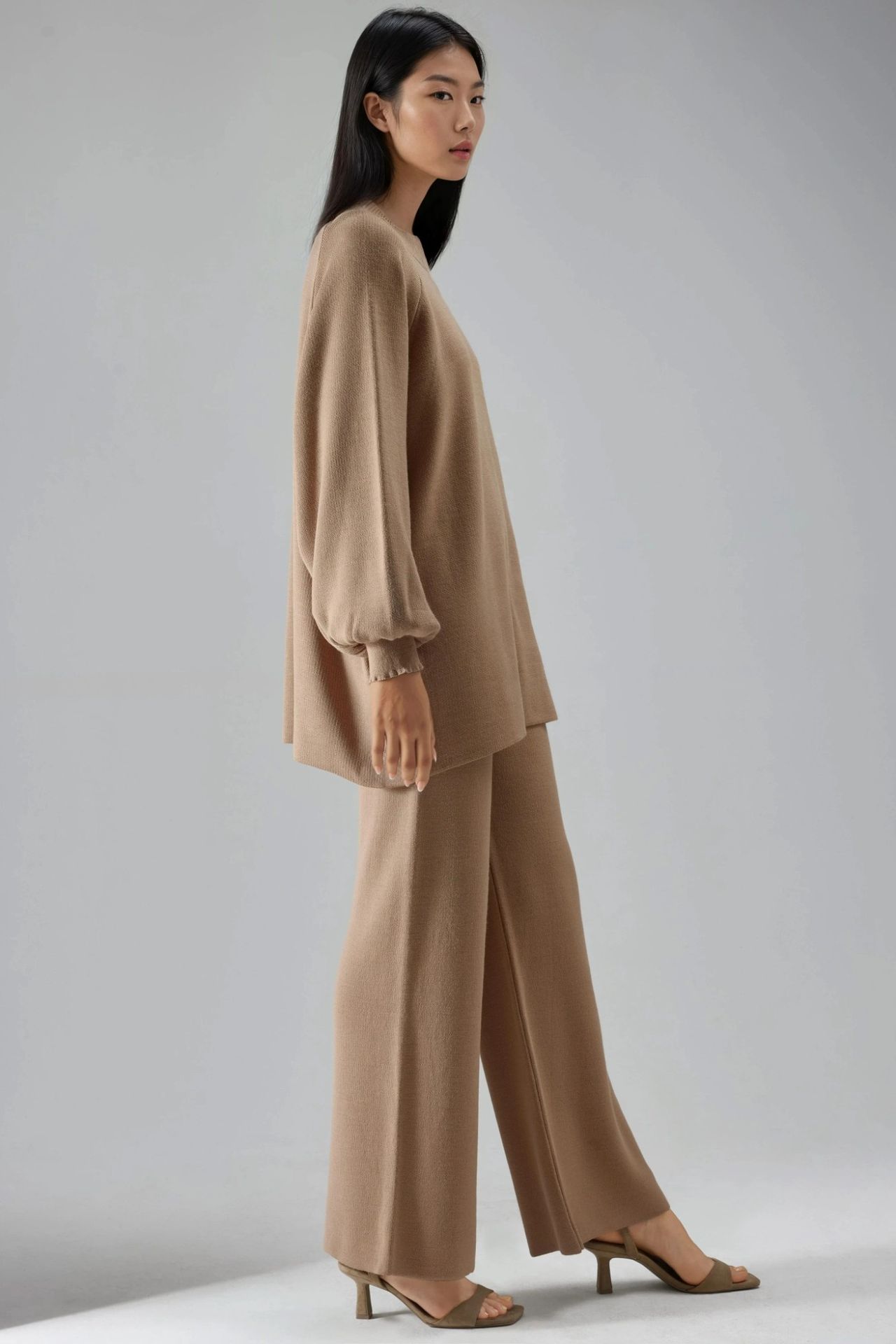 MY FASHION Loose Fit Sweater & Pants Knit Co-ord Set 3