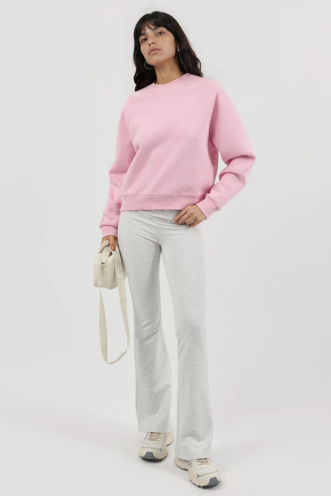 BUSEM Crew Neck Long Sleeve Knitted Sweatshirt 5