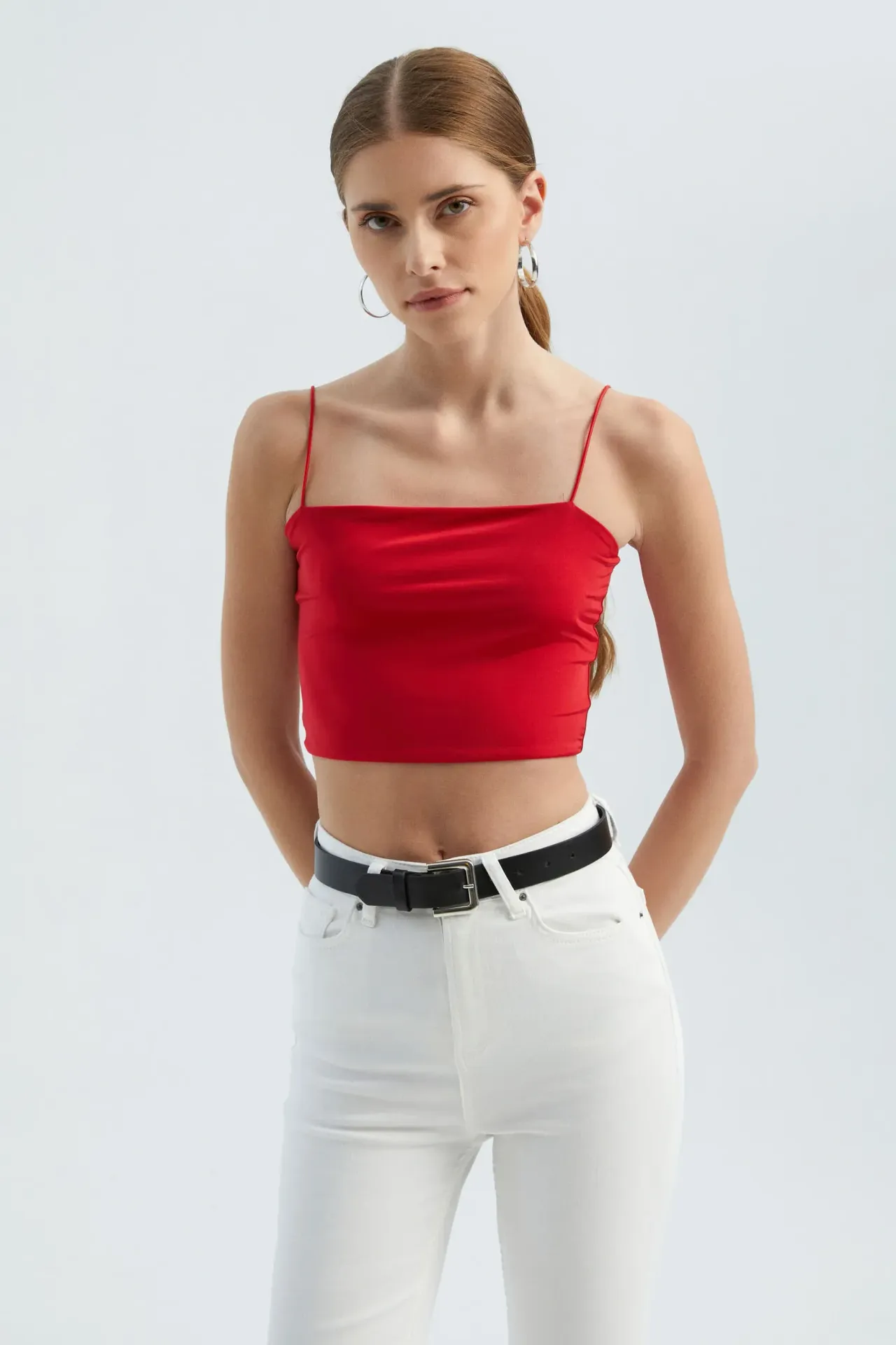 Basic Crop Tank Top