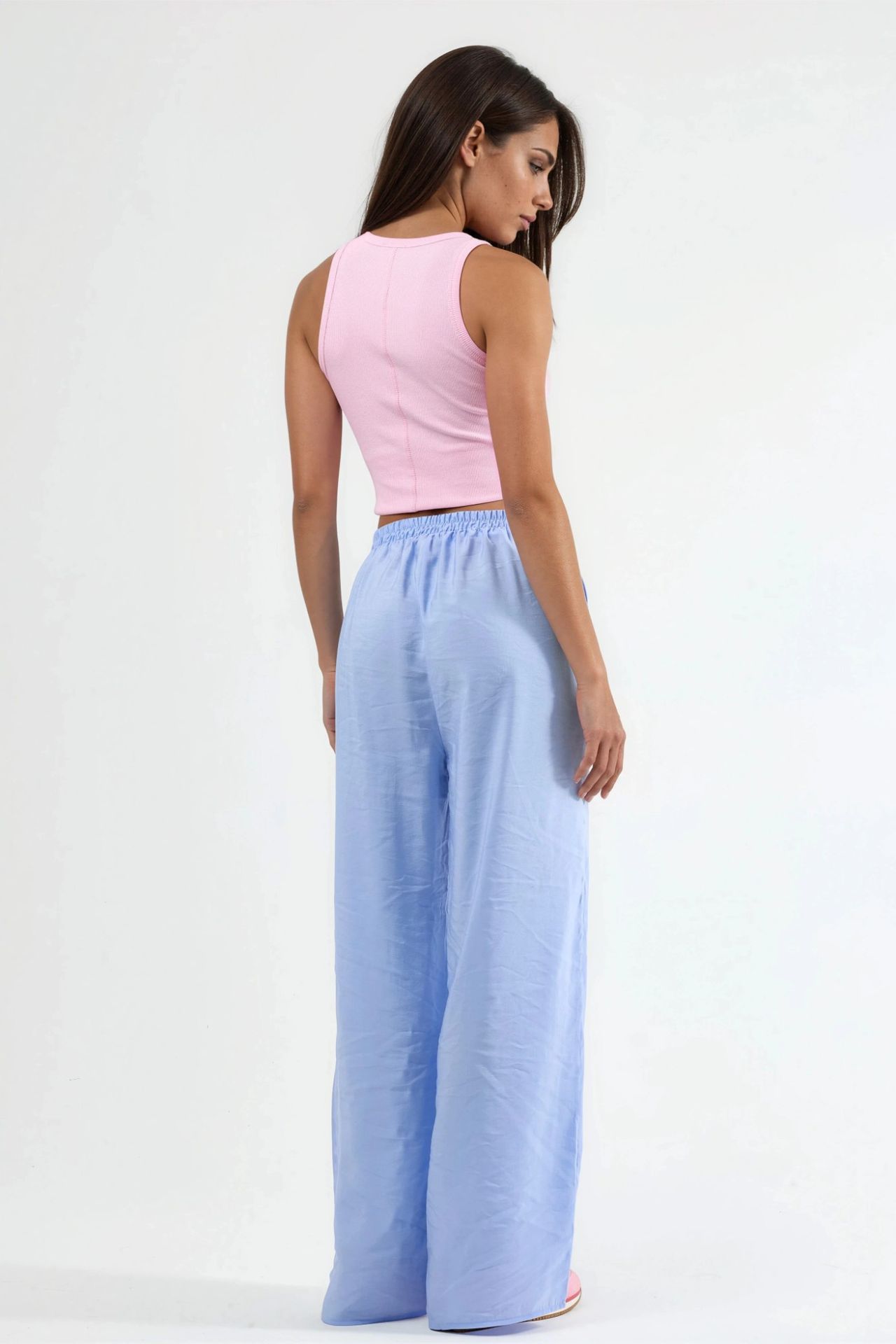 BUSEM Wide Leg Pleated Trousers 3