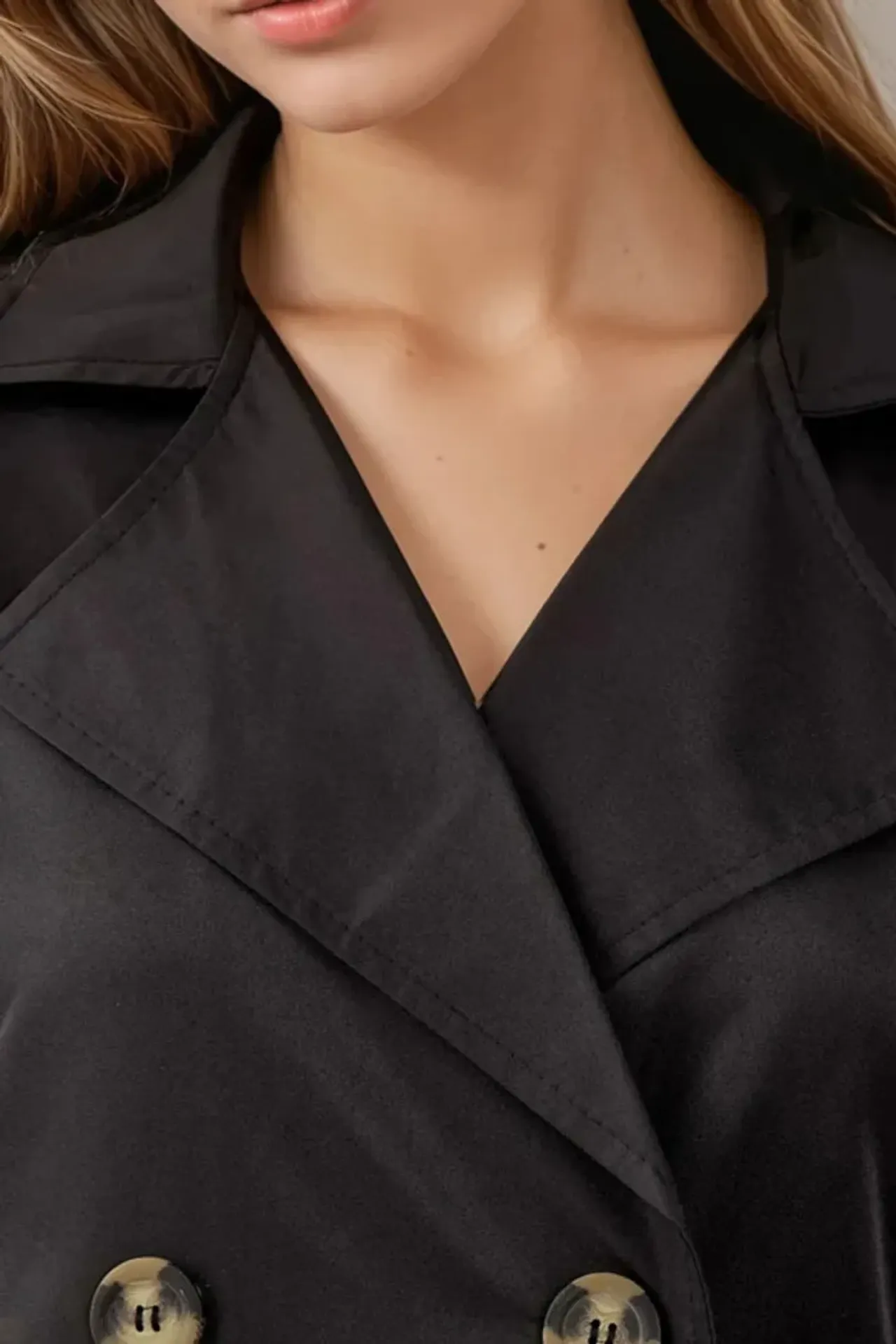 BDART Double Breasted Elastic Trench Coat 4
