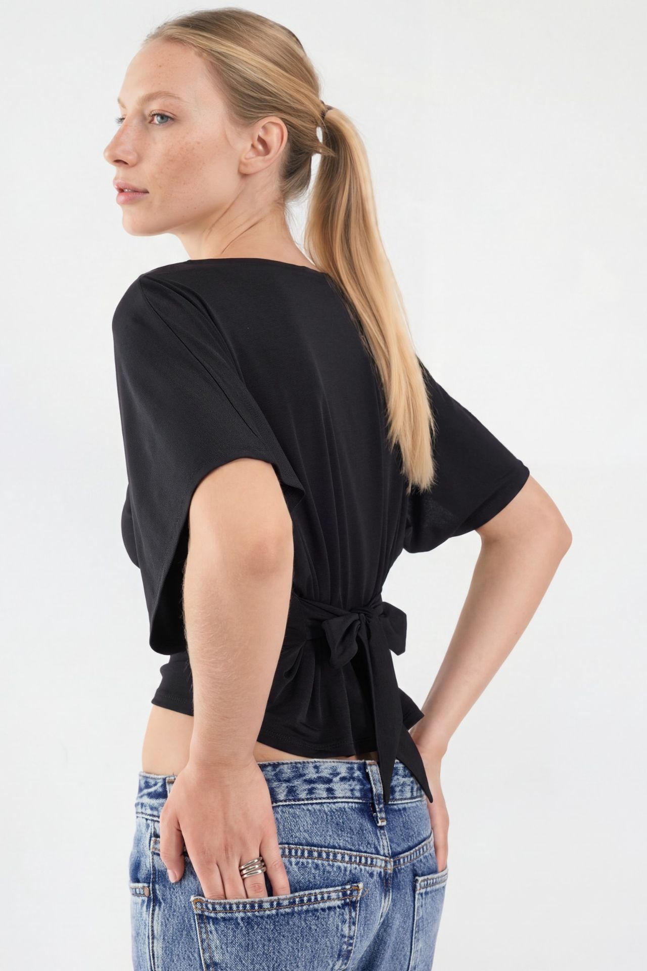 Boat Neck Knitted Top 4