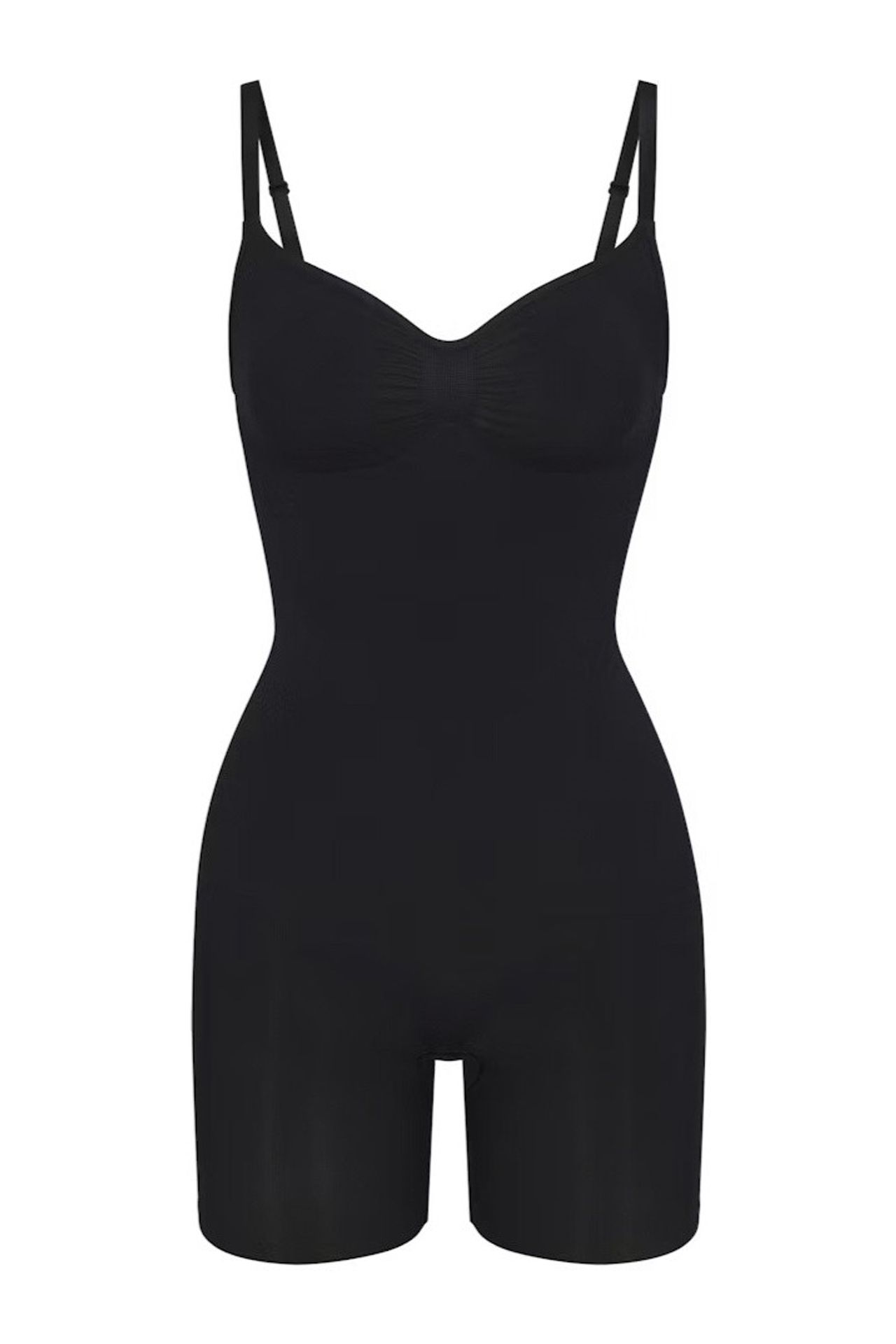 Premium Seamless Extra Firm Mid-Thigh Bodysuit Shapewear 5