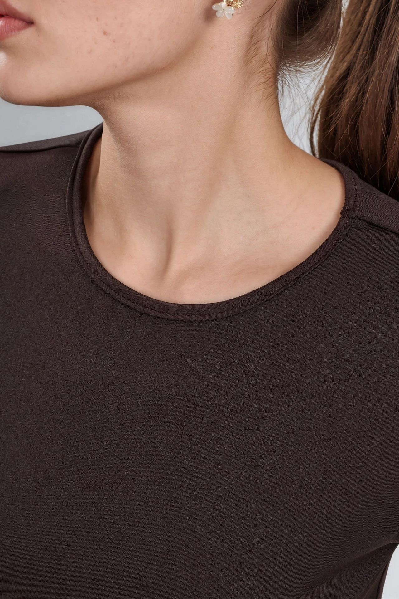 BUSEM Slim Fit Crop Jersey Top 5