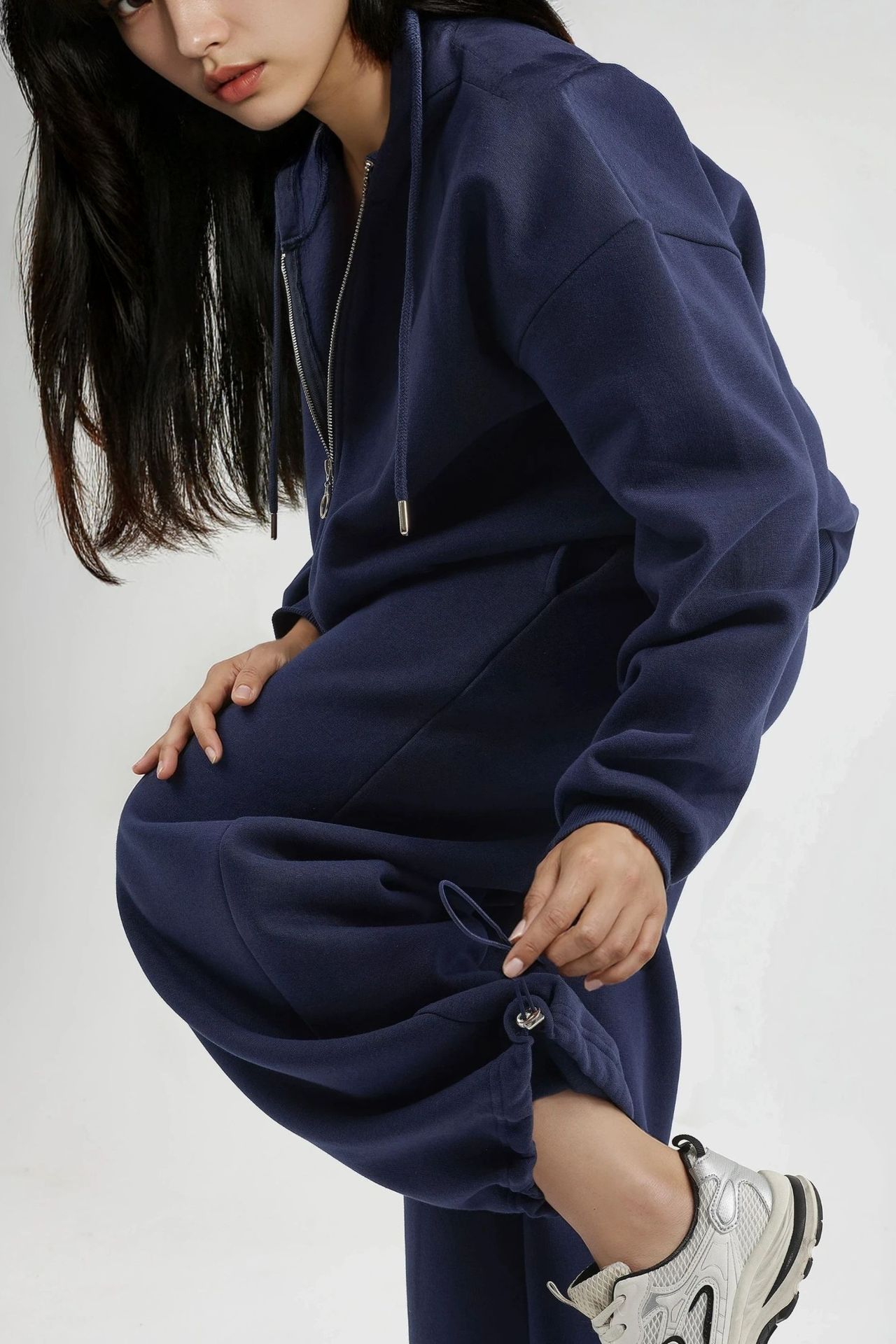 BUSEM Women's Long Fleece Sweatpants 4