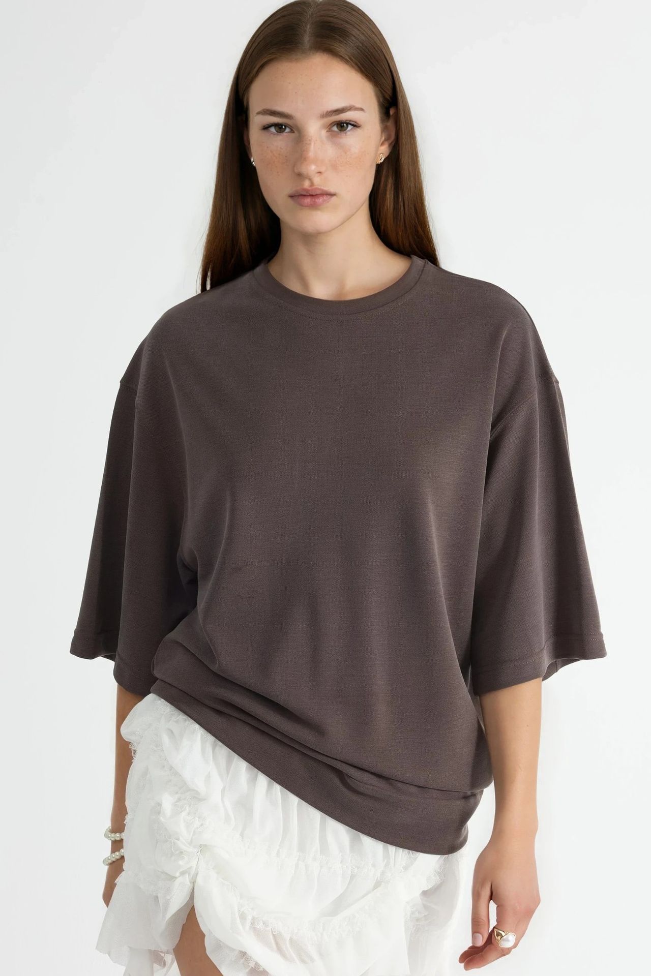 BUSEM Oversized Crew Neck Tee 1