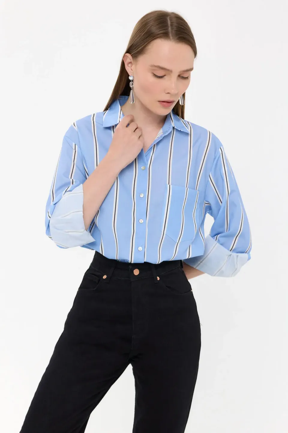 Striped Long Sleeve Shirt