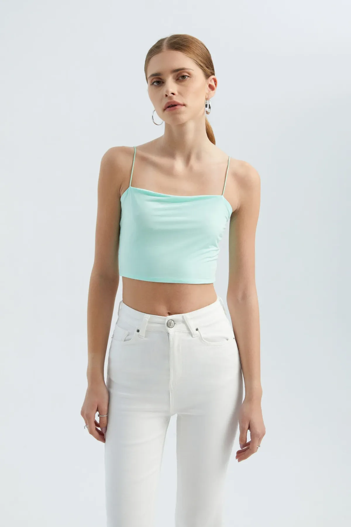 Basic Crop Tank Top 1