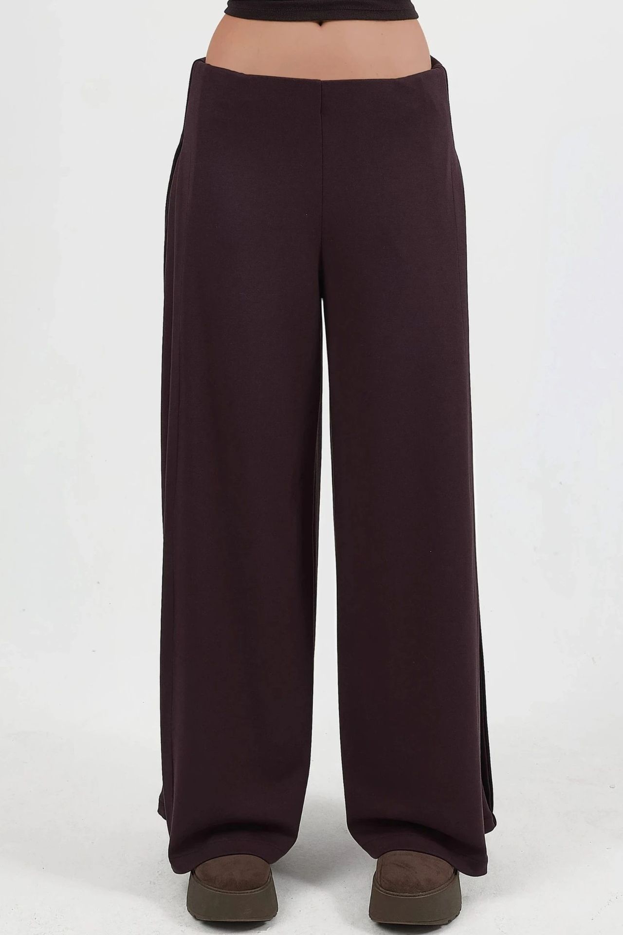 BUSEM Wide Leg Pleated Pants 1