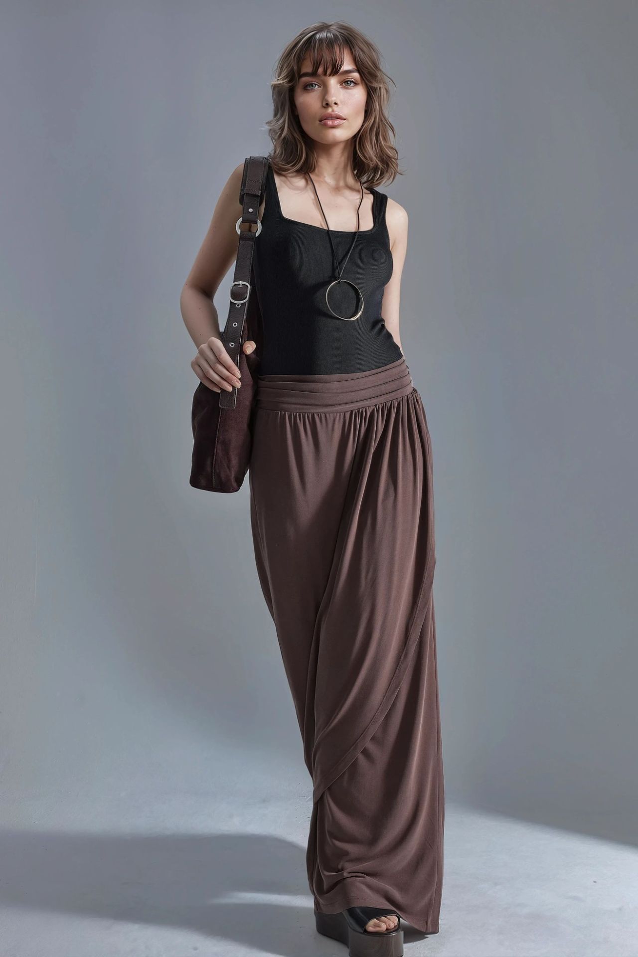 BUSEM Wide Leg Salwar Pants 5